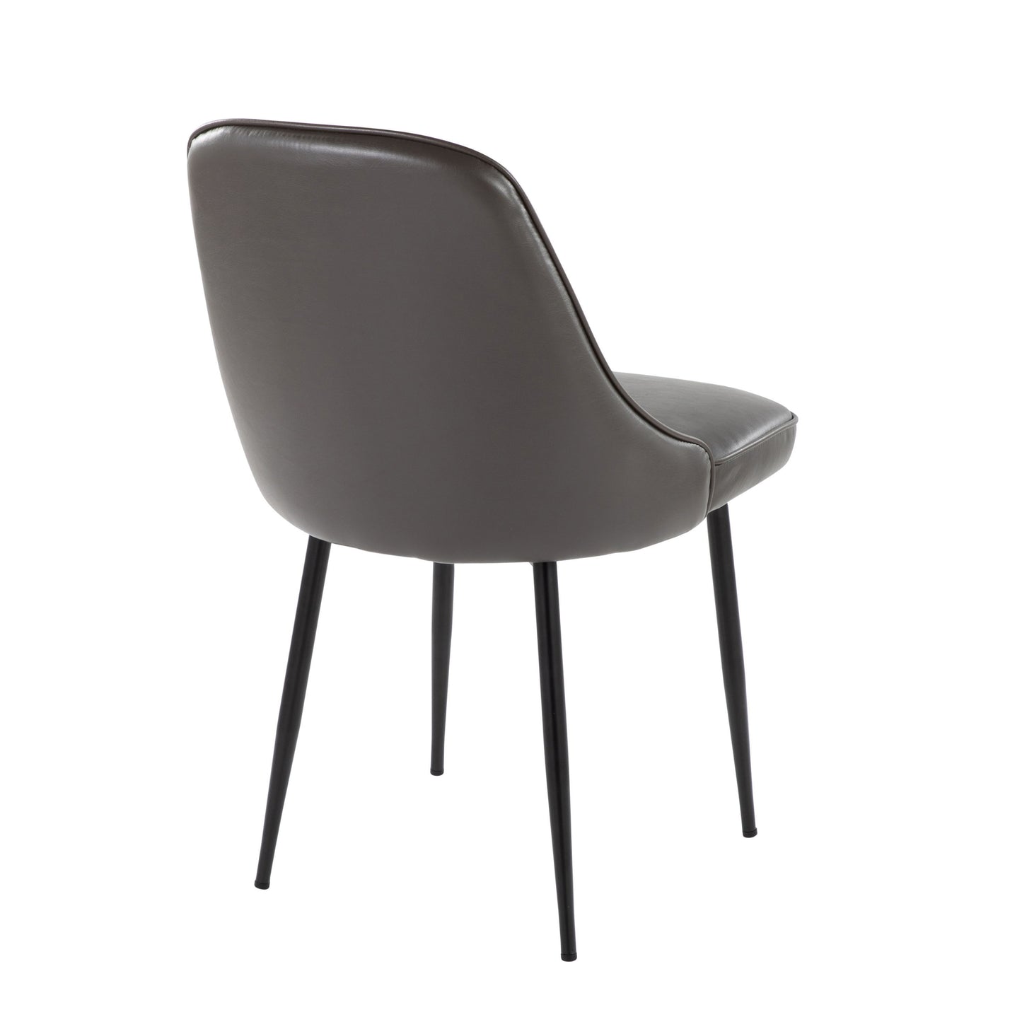 Marcel - Contemporary Dining Chair (Set of 2) - Black / Gray