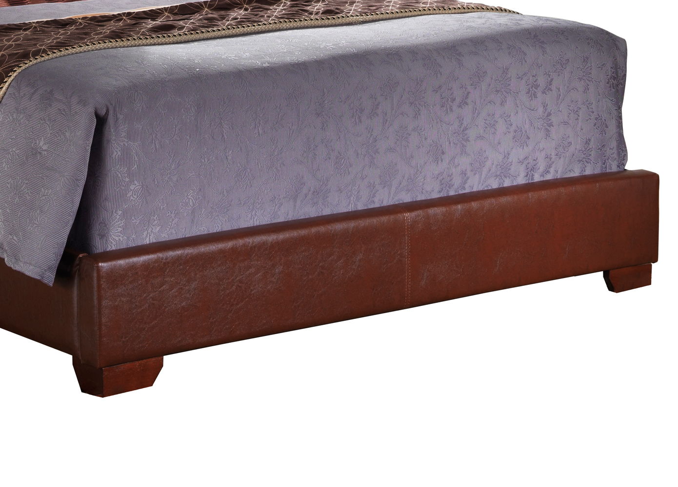 Aaron - Queen Bed - Light Brown