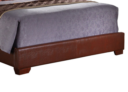 Aaron - Queen Bed - Light Brown