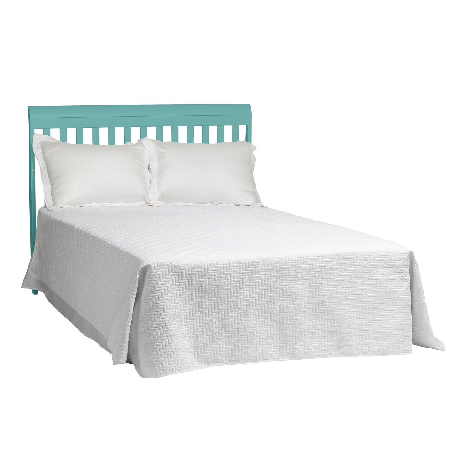 Riley - 4 In 1 Convertible Crib - Turquoise