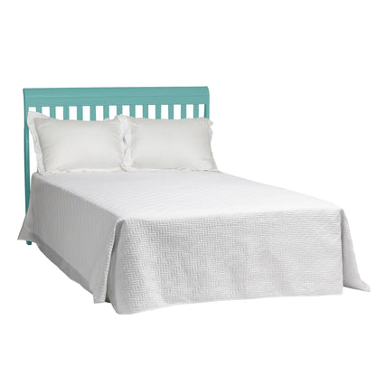 Riley - 4 In 1 Convertible Crib - Turquoise