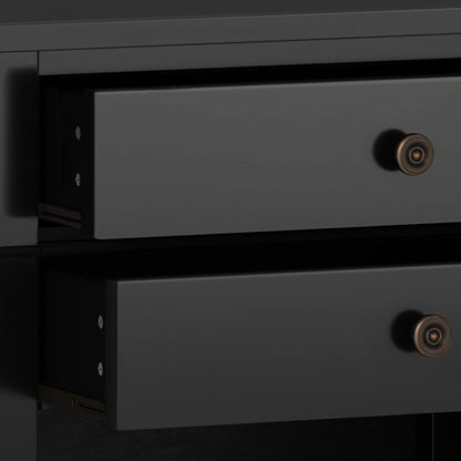 Carlton - Bedside Table - Black