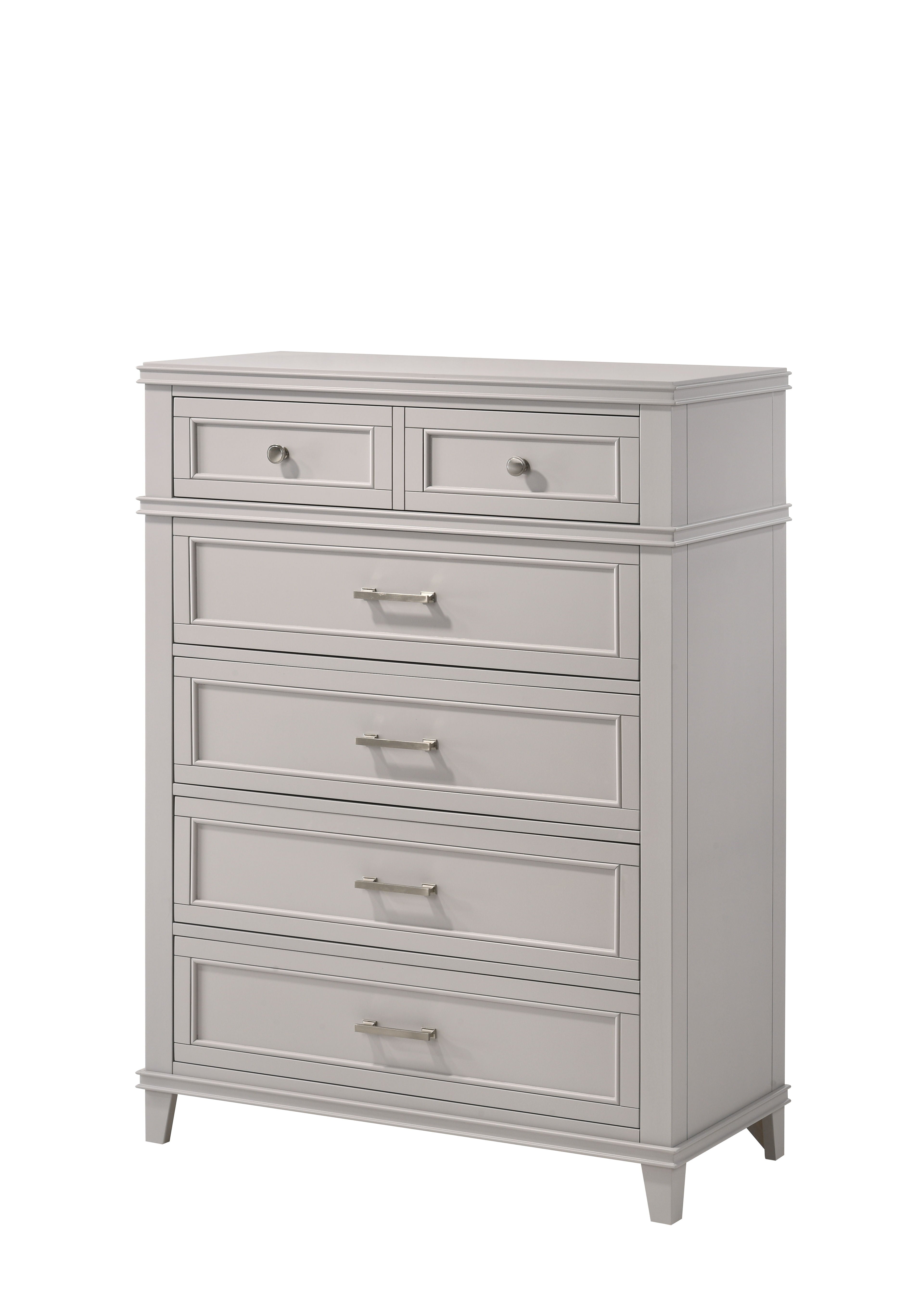 5 Drawer Chest - Gray
