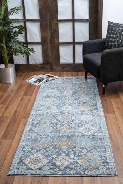 Noble - 2' X 3' Area Rug - Blue