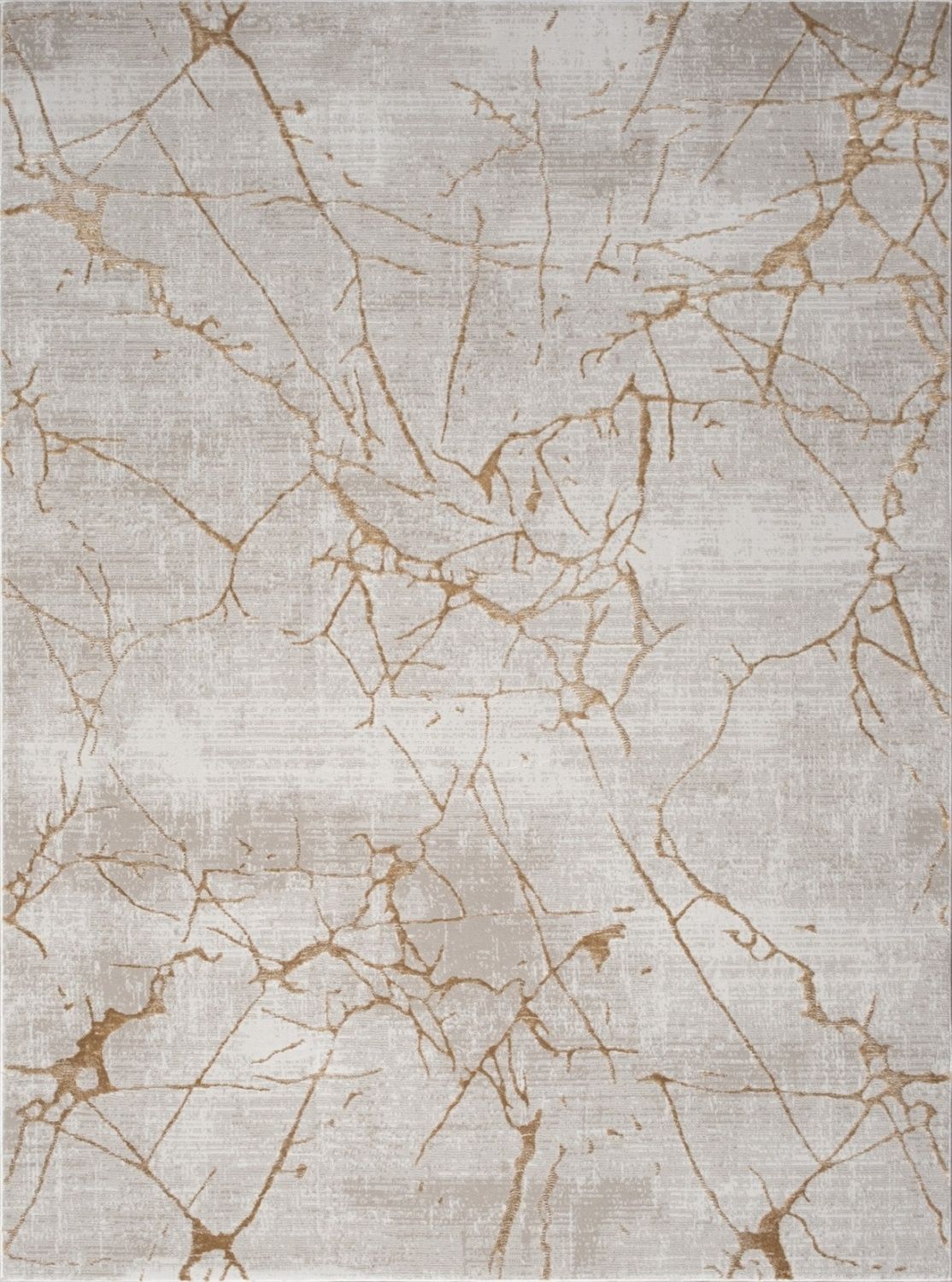 Elegance - 7'10" X 10'3" Area Rug - Gold, Polyester