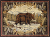 Nature's Nest - 2' X 3' Lodge Area Rug - Multi, Brown