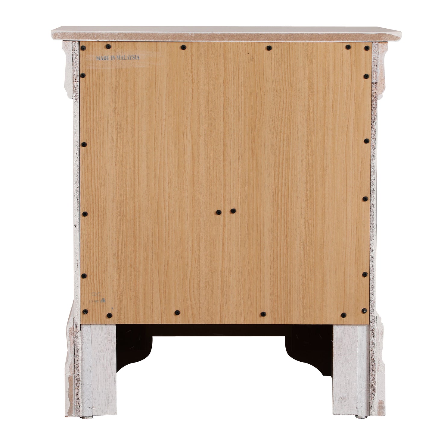 Louis Phillipe - Elegant Nightstand - White