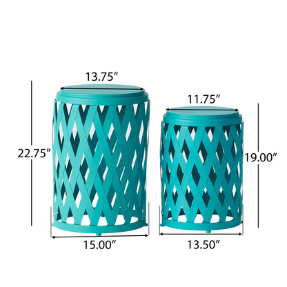 Selen - Side Table - Teal