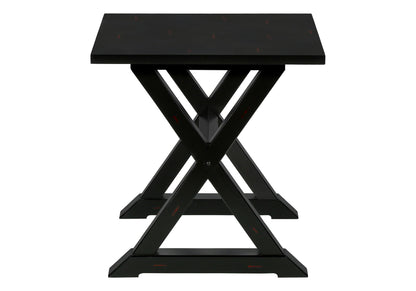 Accent End Table, Square, Transitional - Black