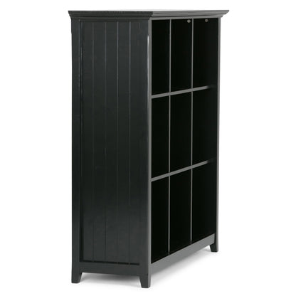 Acadian - 9 Cube Bookcase And Storage Unit - Black