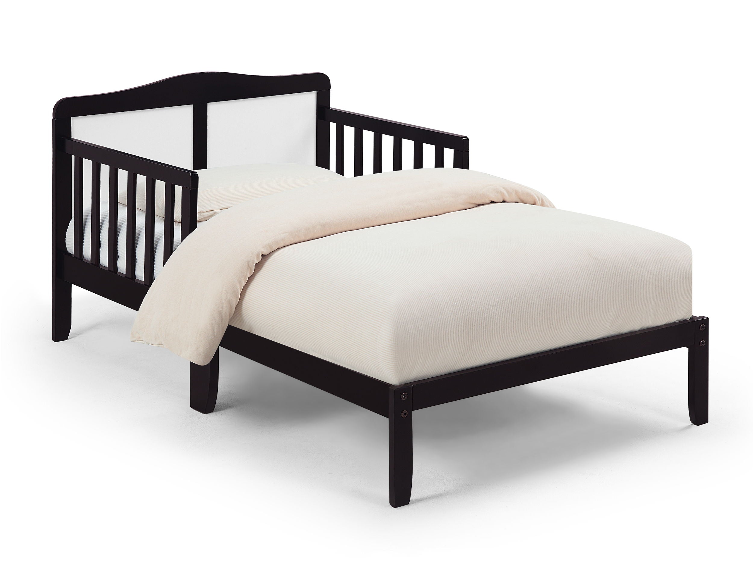 Birdie Toddler Bed - Espresso / White