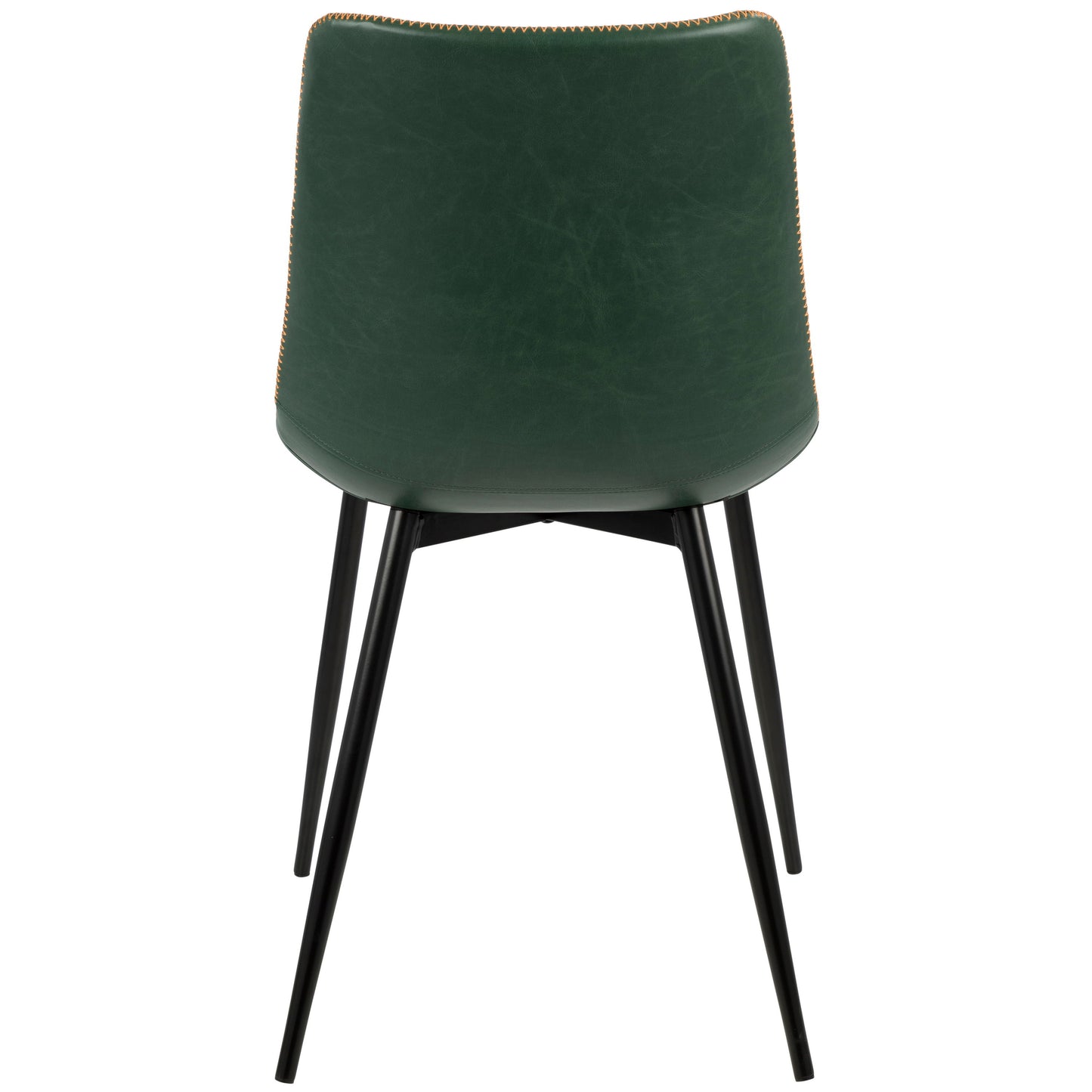 Durango - Industrial Dining Chair (Set of 2) - Black / Green Vintage