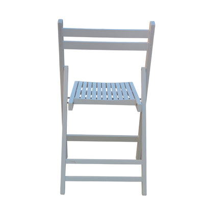 Folding Special Event Chairs, Foldable Style (Set of 4) - White