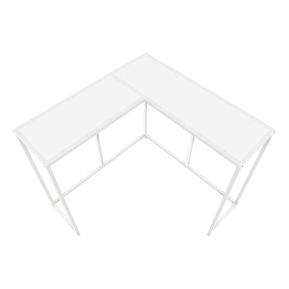 Corner Accent Console Table For Entryway, Contemporary And Modern - White