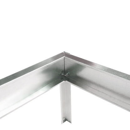 Polycarbonate Greenhouse, Heavy Duty Outdoor Aluminum Walk-In Green House Kit With Rain Gutter, Vent And Door For Backyard Garden - Aluminium