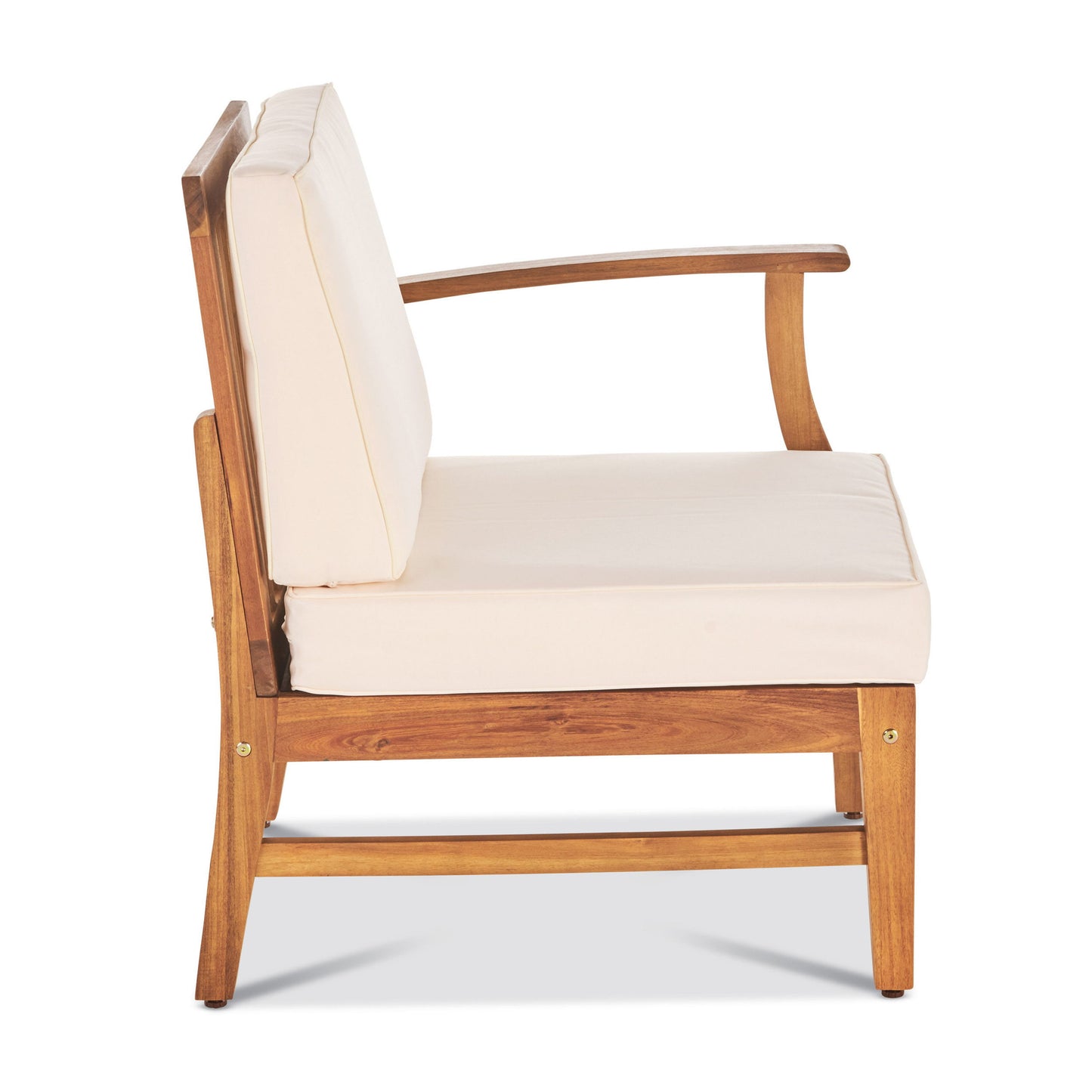 Perla - 3 Seater Sofa And Table Set - Cream