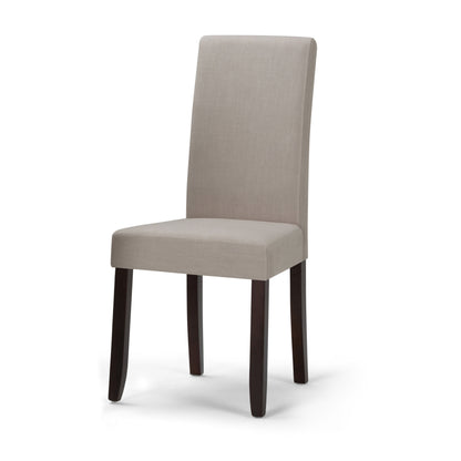 Acadian - Parson Dining Chair (Set of 2) - Light Beige