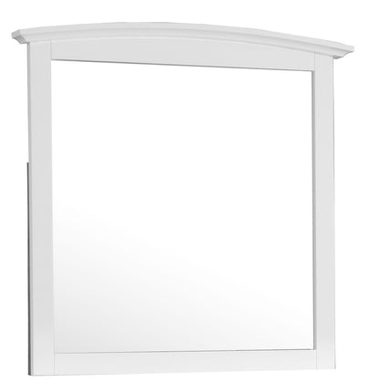 Elegant Wall Mirror - White