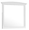 Elegant Wall Mirror - White