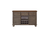 Rustic Two Tone Sever With Powerpack - Gray