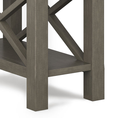 Kitchener - Narrow Side Table - Farmhouse Gray