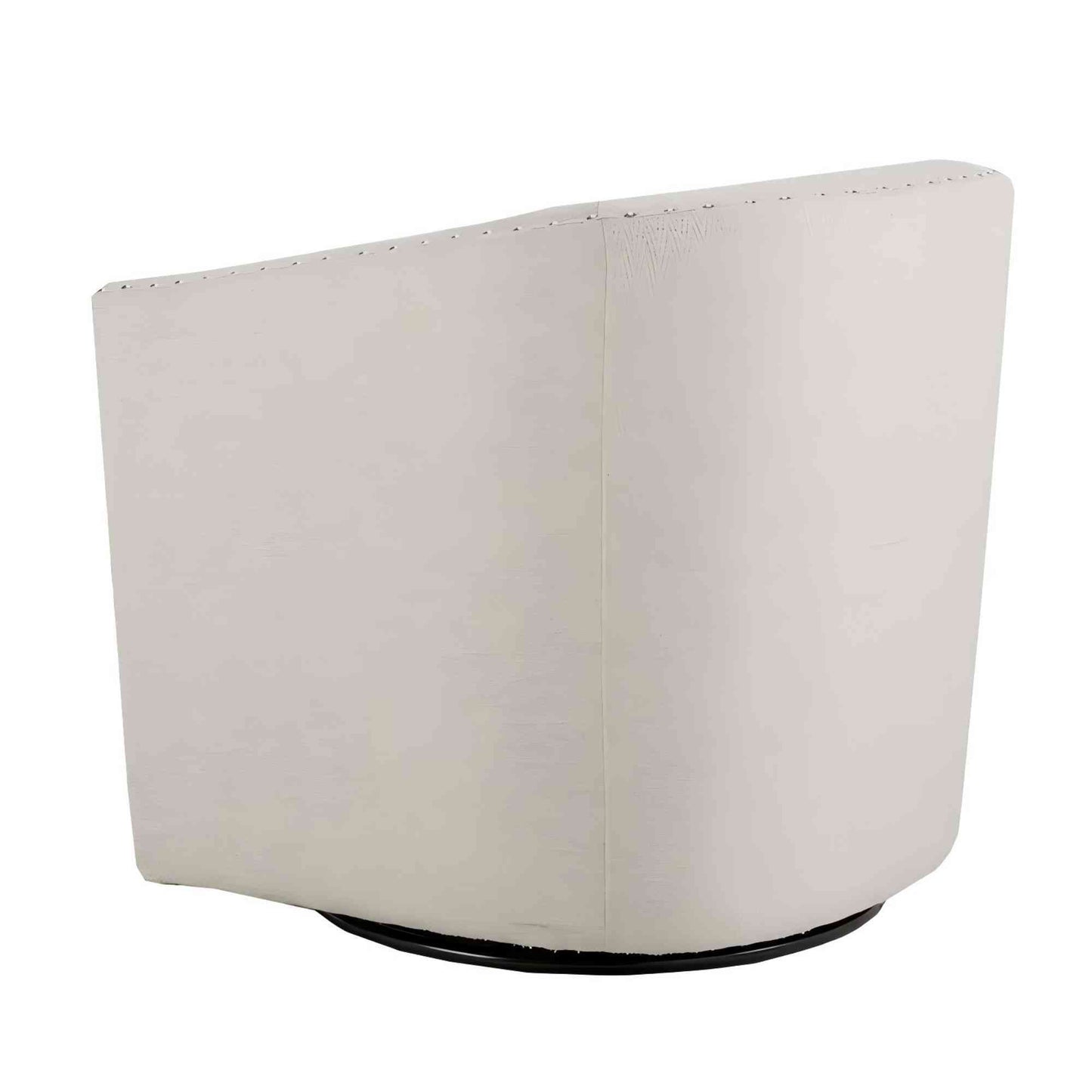 Swivel Chair With High Density Foam Cushion / Silver Nailhead Detailing - Multicolor