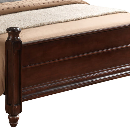 King Bed Traditional - Cappuccino