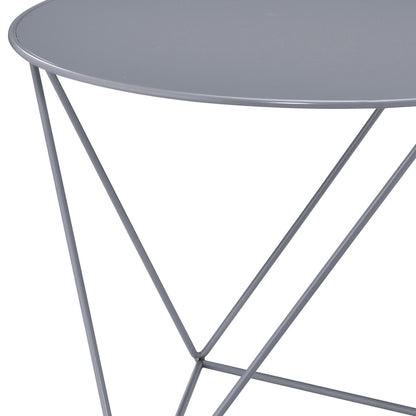 Epidia - Display & Utility Accent Table - Gray