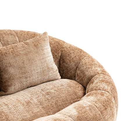 Bean Bag Sofa Lazy Sofa Durable Comfort Lounger High Back Bean Bag Chair Couch - Coffee