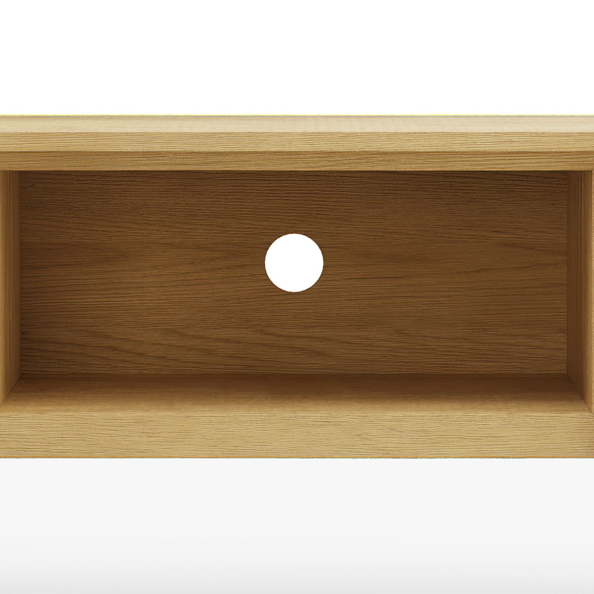 Lowry - Handcrafted TV Media Stand - Oak