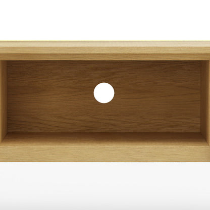 Lowry - Handcrafted TV Media Stand - Oak