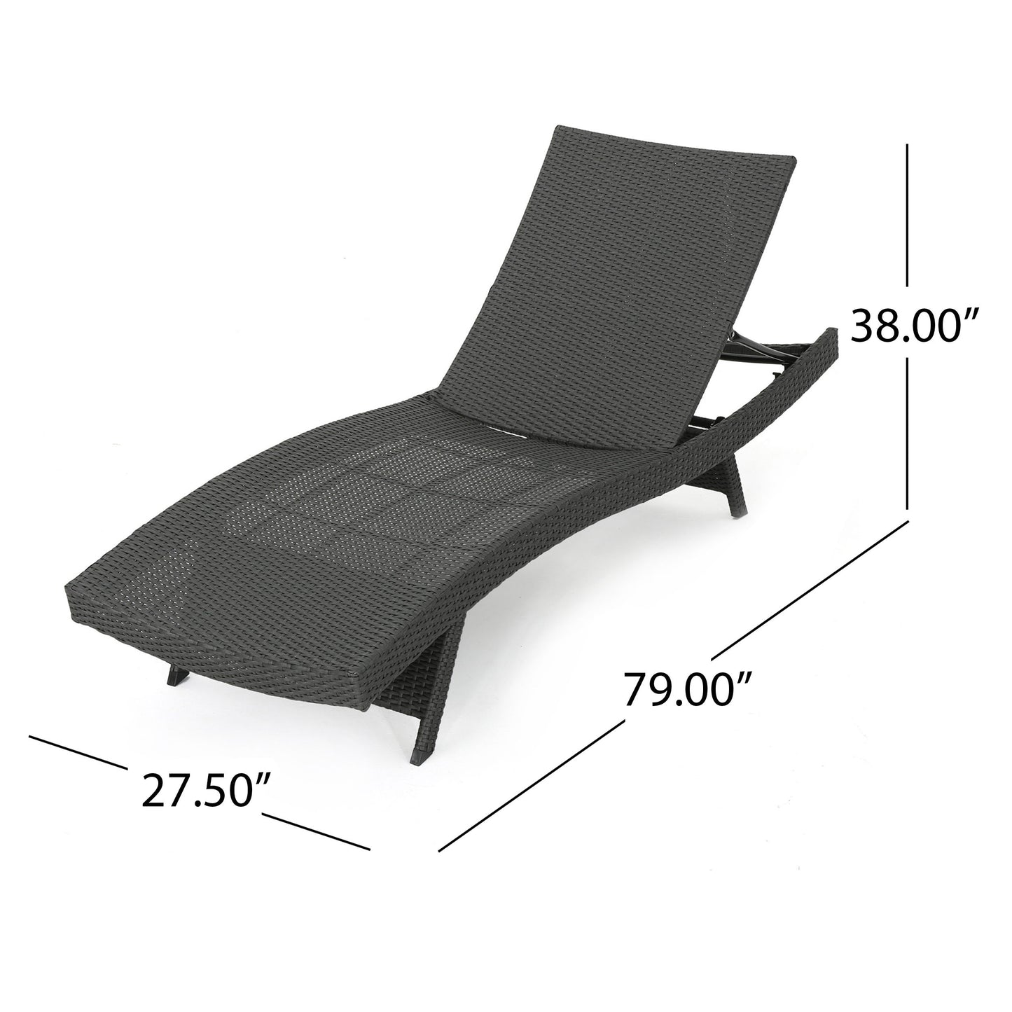 Salem - Chaise Lounge - Gray