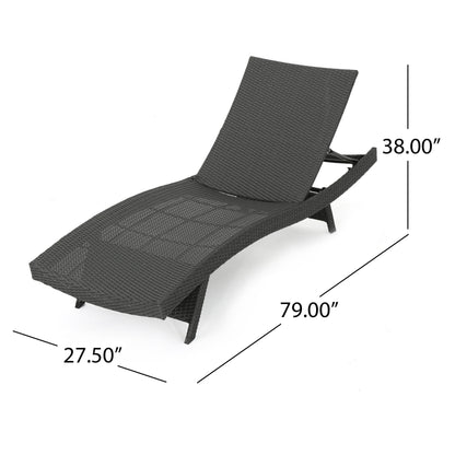 Salem - Chaise Lounge - Gray