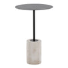 Symbol - Contemporary Side Table - Concrete / Black