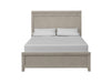 King Panel Bed - Light Gray