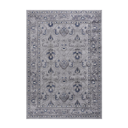 Marfi - 5' X 7' Oriental Area Rug - Gray / Blue