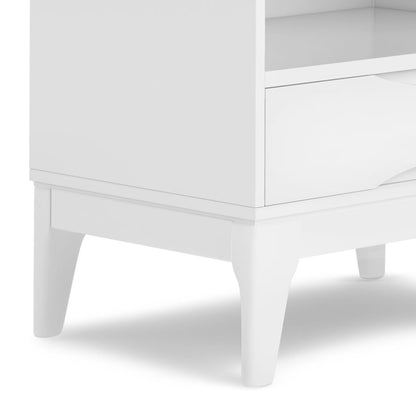 Harper - Bookcase With Storage - White
