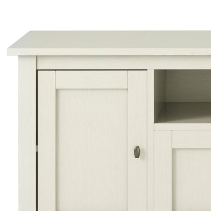 Warm Shaker - TV Media Stand - Antique White