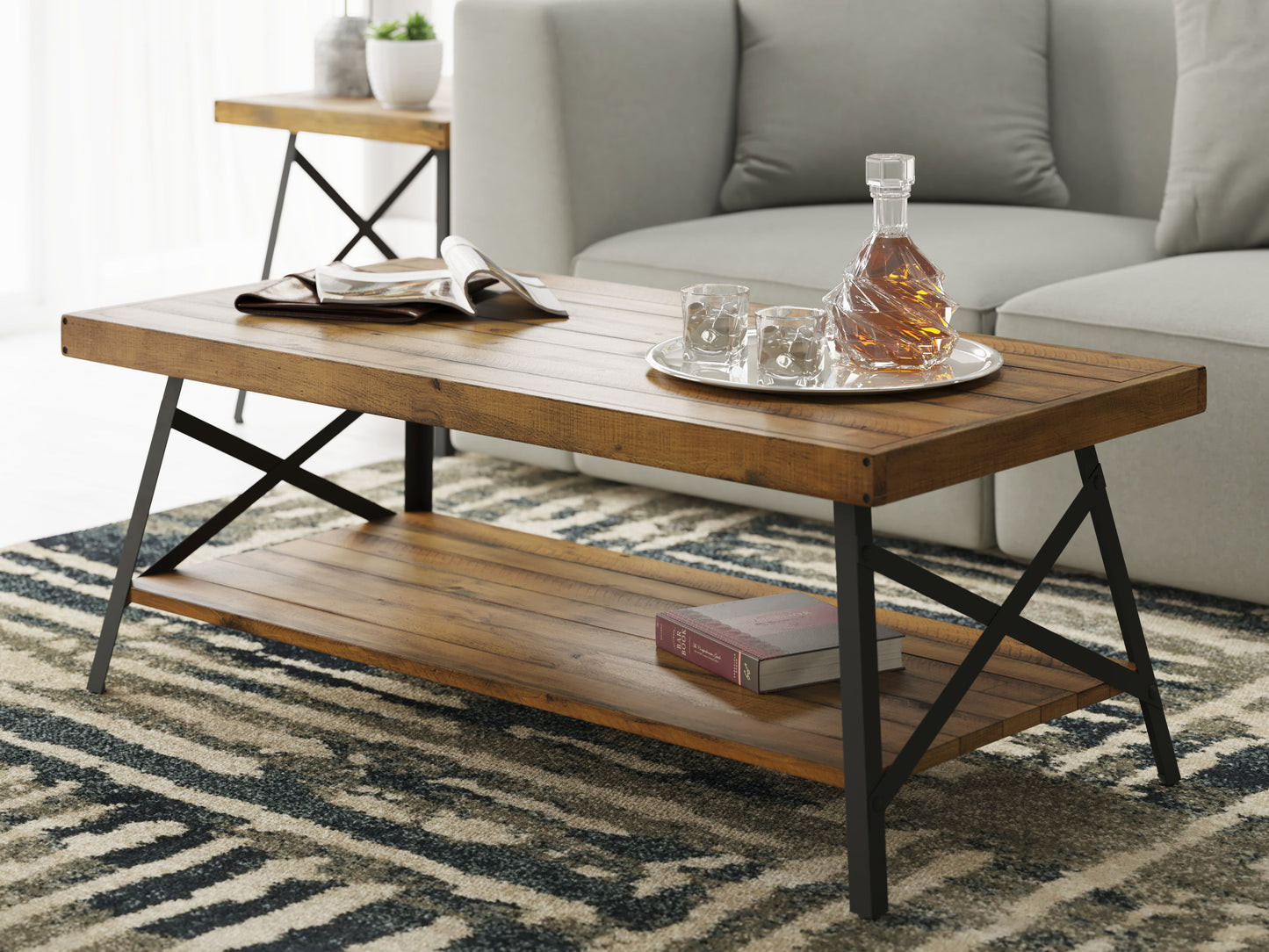 Douglas - Coffee Table - Brown