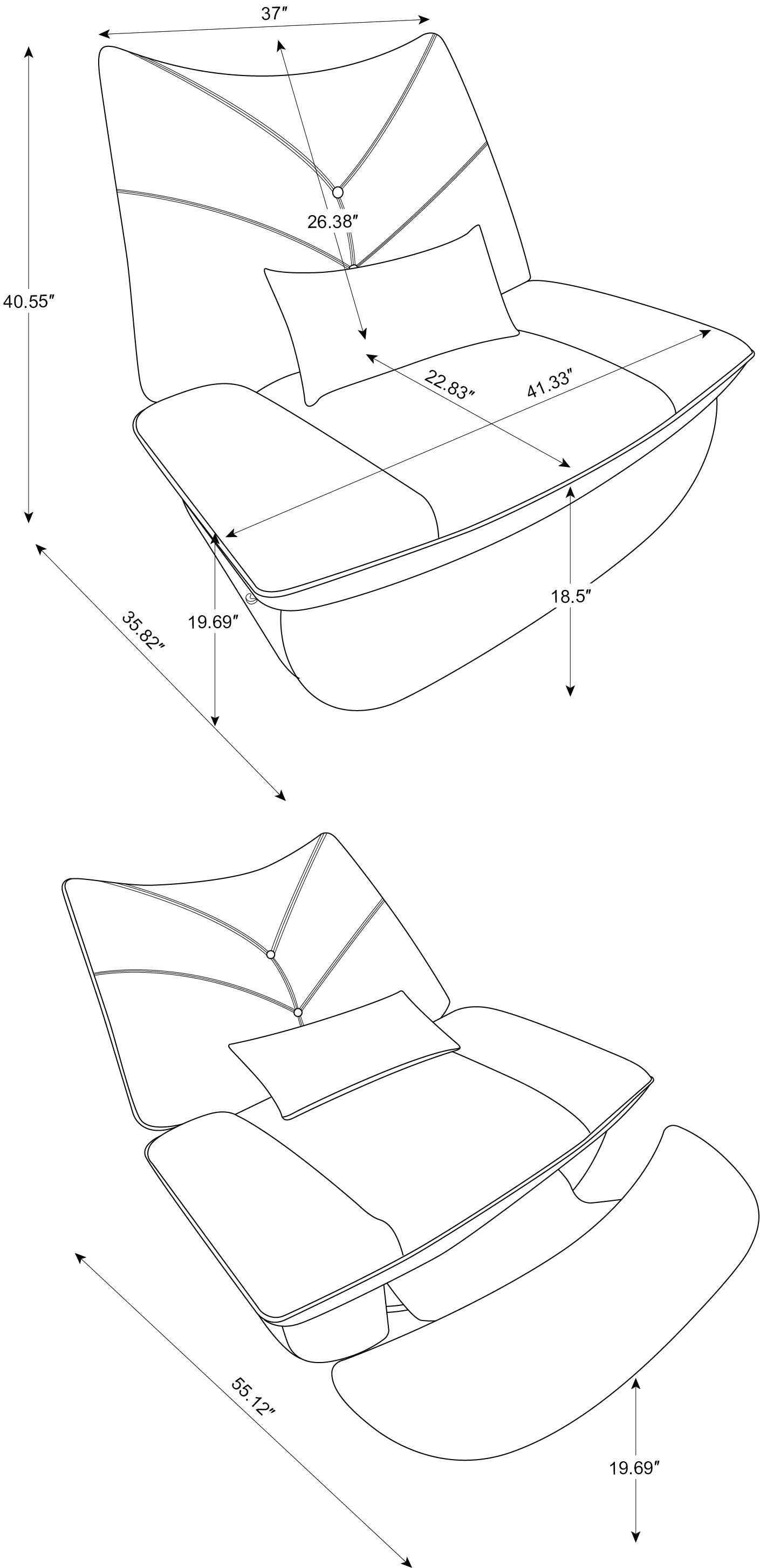 270 Swivel Glider Recliner Chair, Power Recliner Rocking Chair, USB Port Charge For Nursery Chair With Atmosphere Lamp For Living Room Bedroom Apartment - White