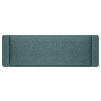 Scott - Ottoman Bench - Smoky Teal
