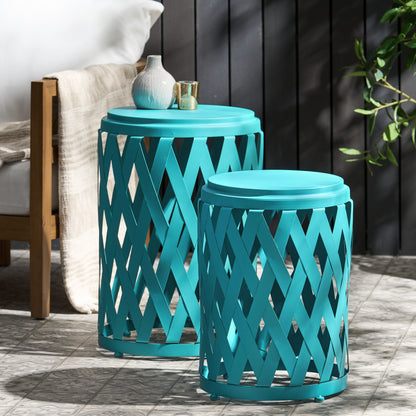 Selen - Side Table - Teal