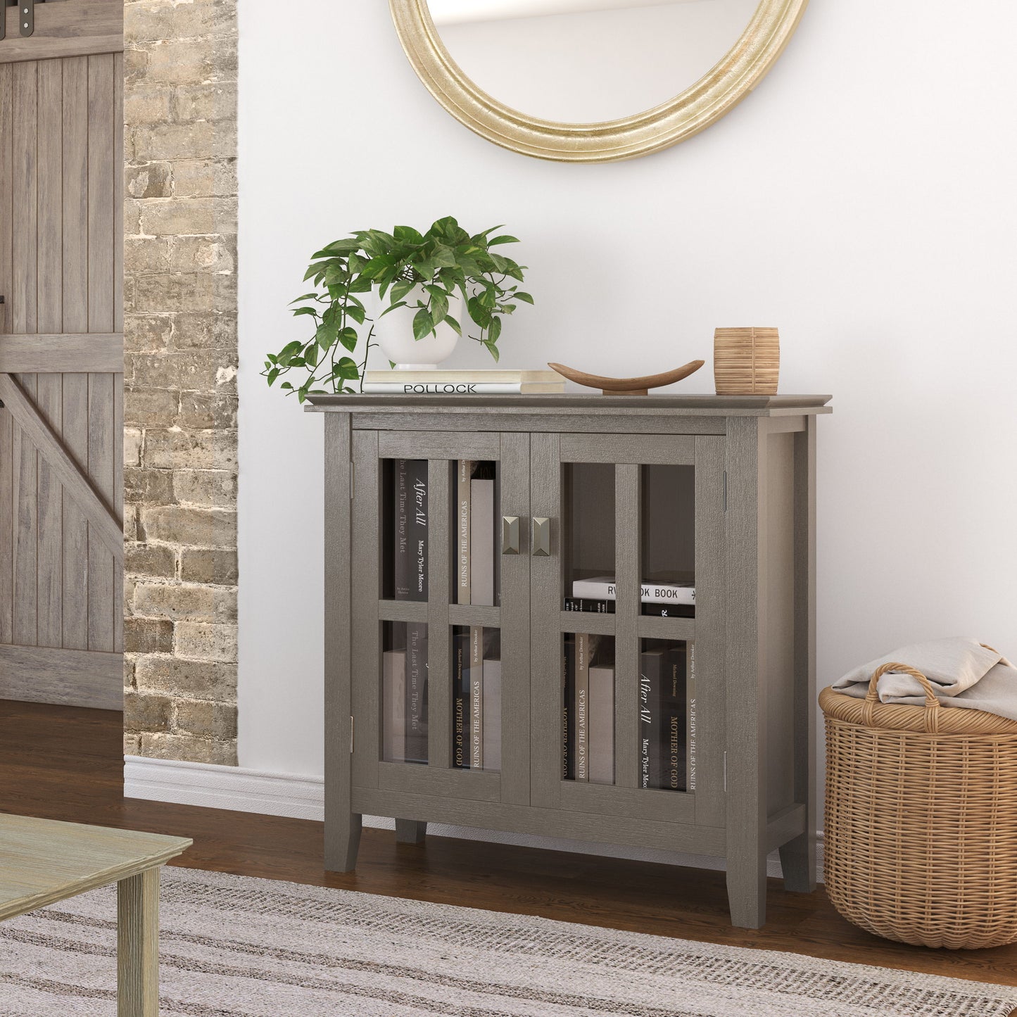 Artisan - Low Storage Cabinet - Farmhouse Gray