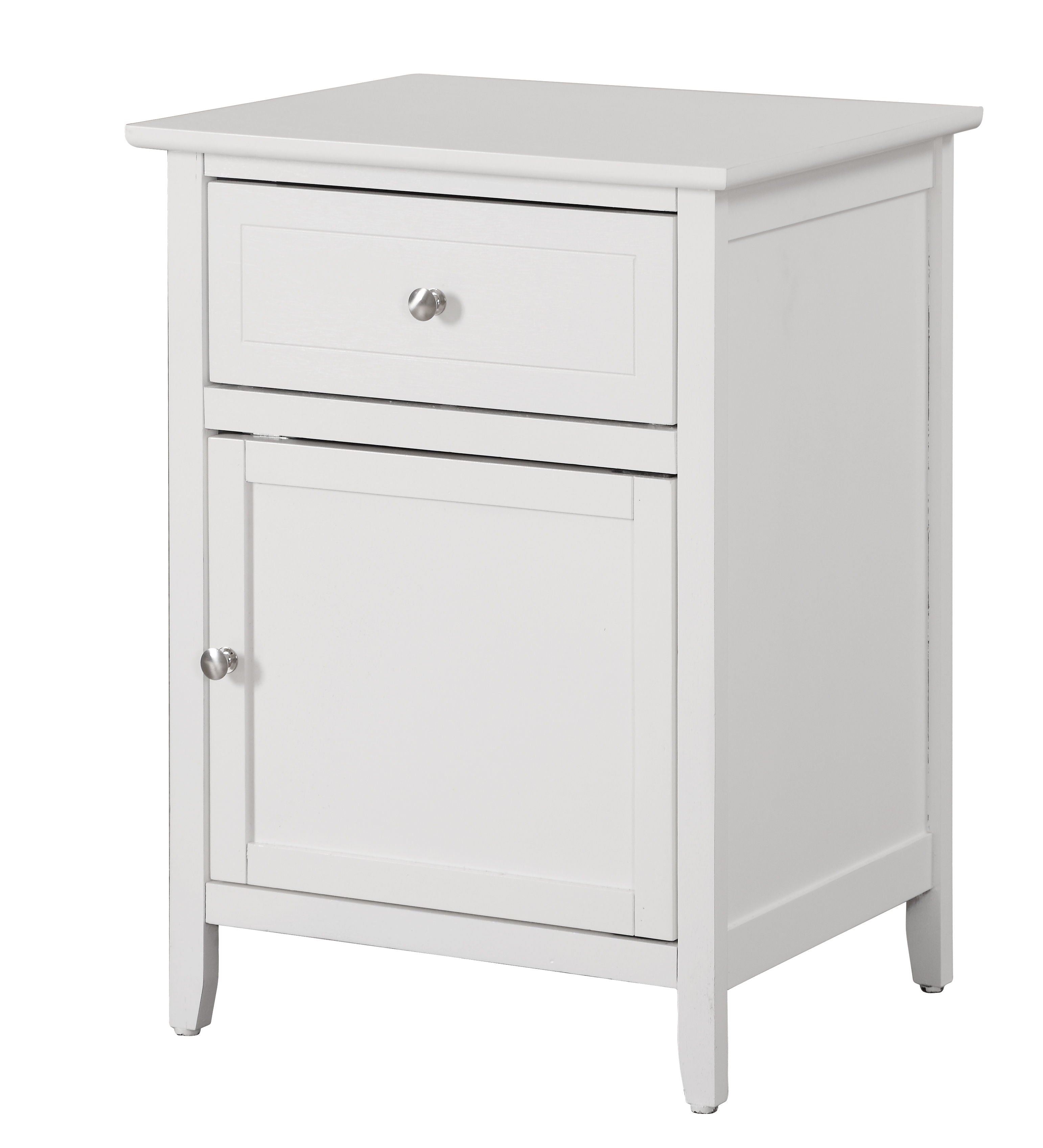 Izzy - Nightstand For Modern Spaces - White