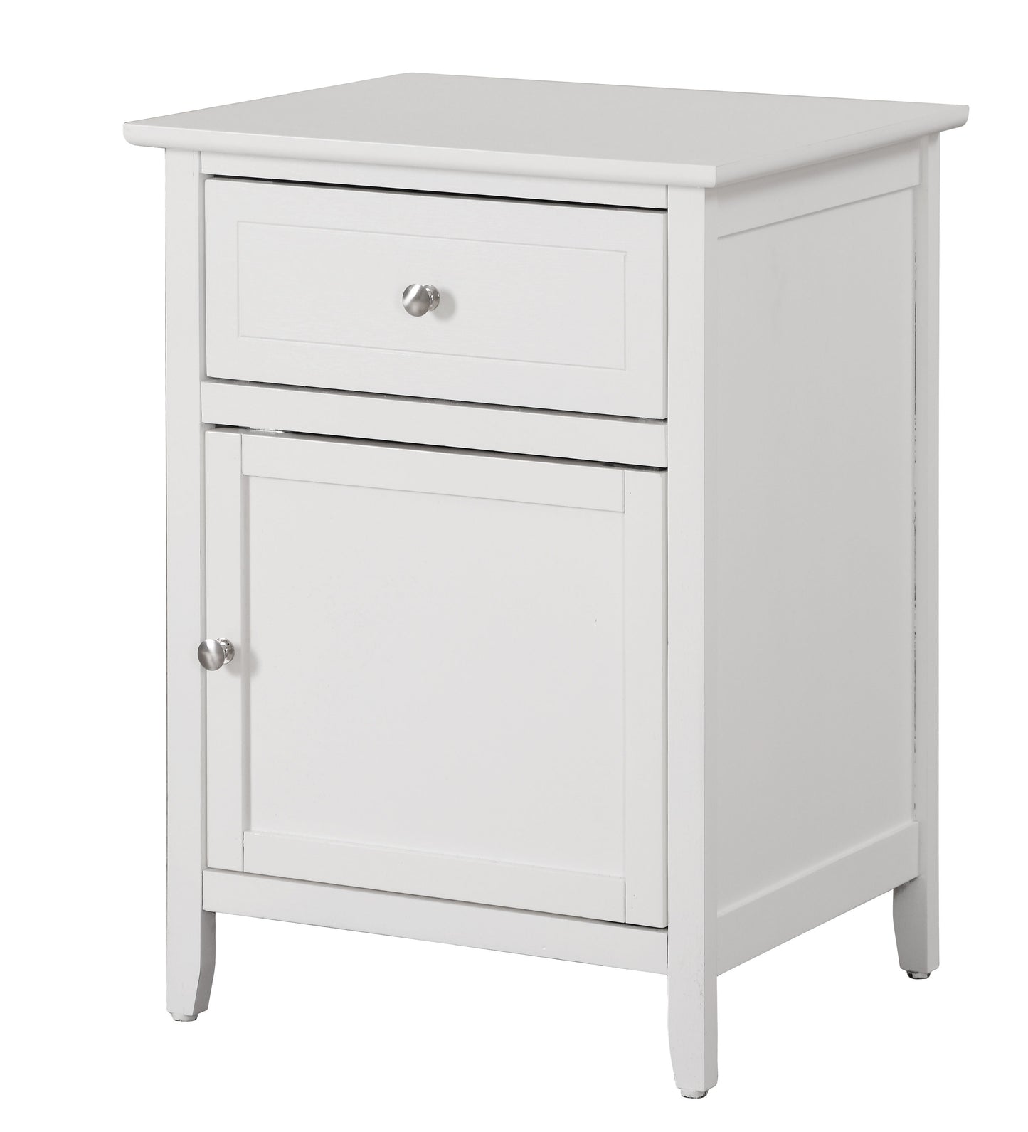 Izzy - Nightstand For Modern Spaces - White