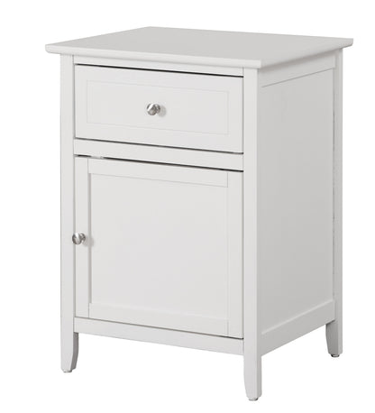 Izzy - Nightstand For Modern Spaces - White