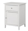 Izzy - Nightstand For Modern Spaces - White