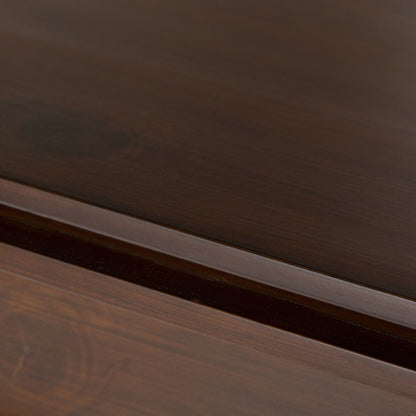 Artisan - 8 Cube Storage Sofa Table - Russet Brown