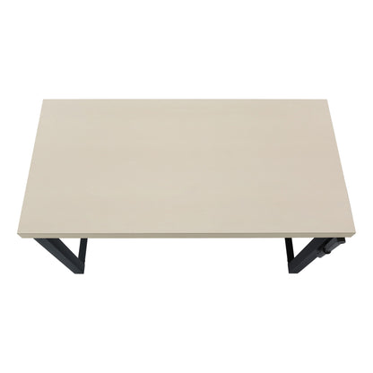 Computer Desk, Home Office, Standing, Adjustable, Laptop, Contemporary & Modern - Taupe