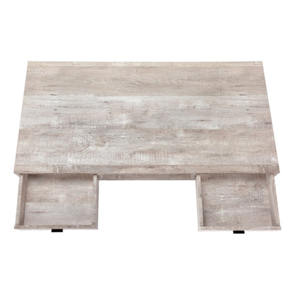 Computer Desk For Home Office, Laptop, Storage Drawers, Modern - Taupe